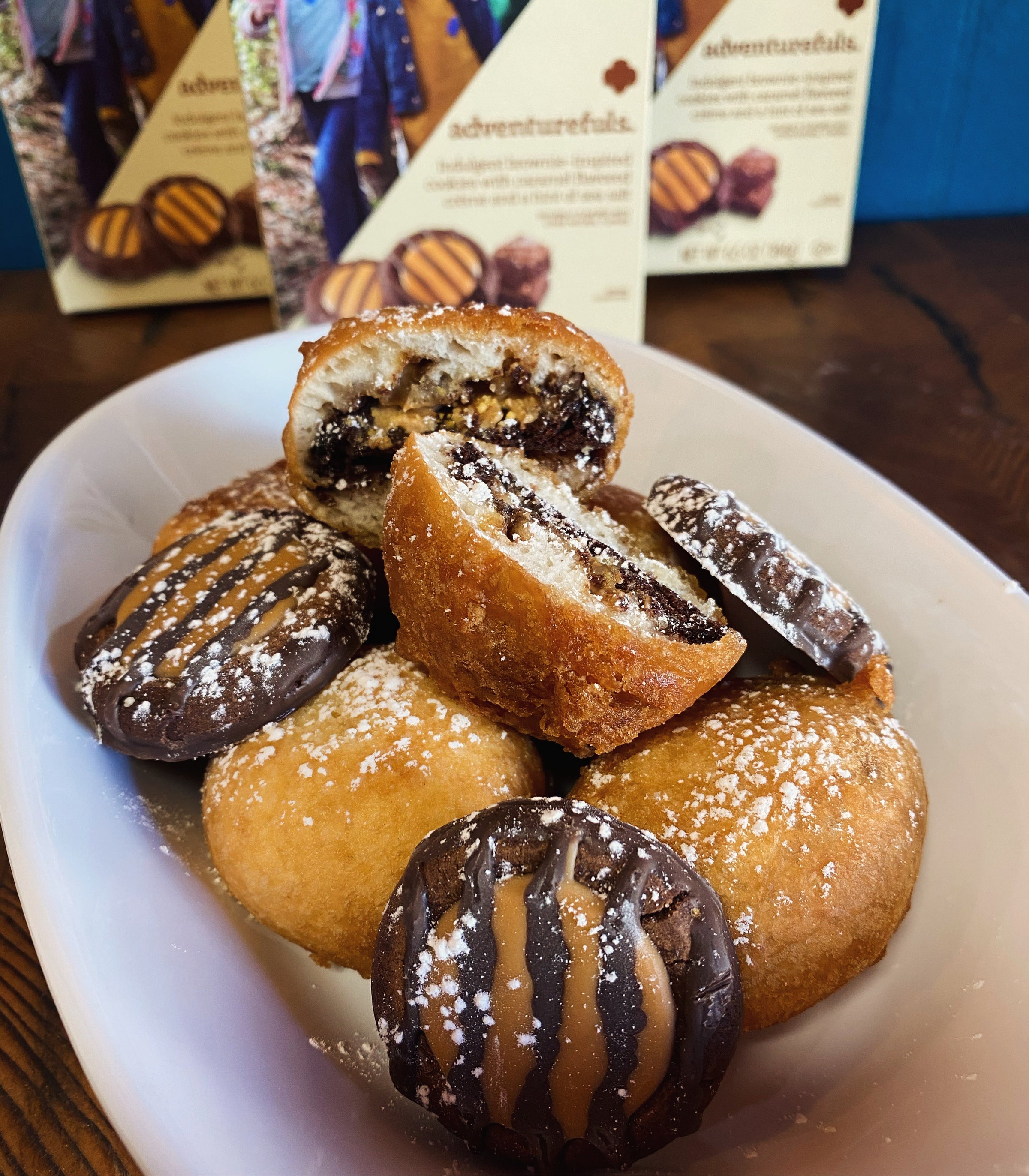 Fried Adventureful Girl Scout Cookies | Chiquitas Pizzeria